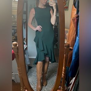 Green Mermaidy Sheath Dress